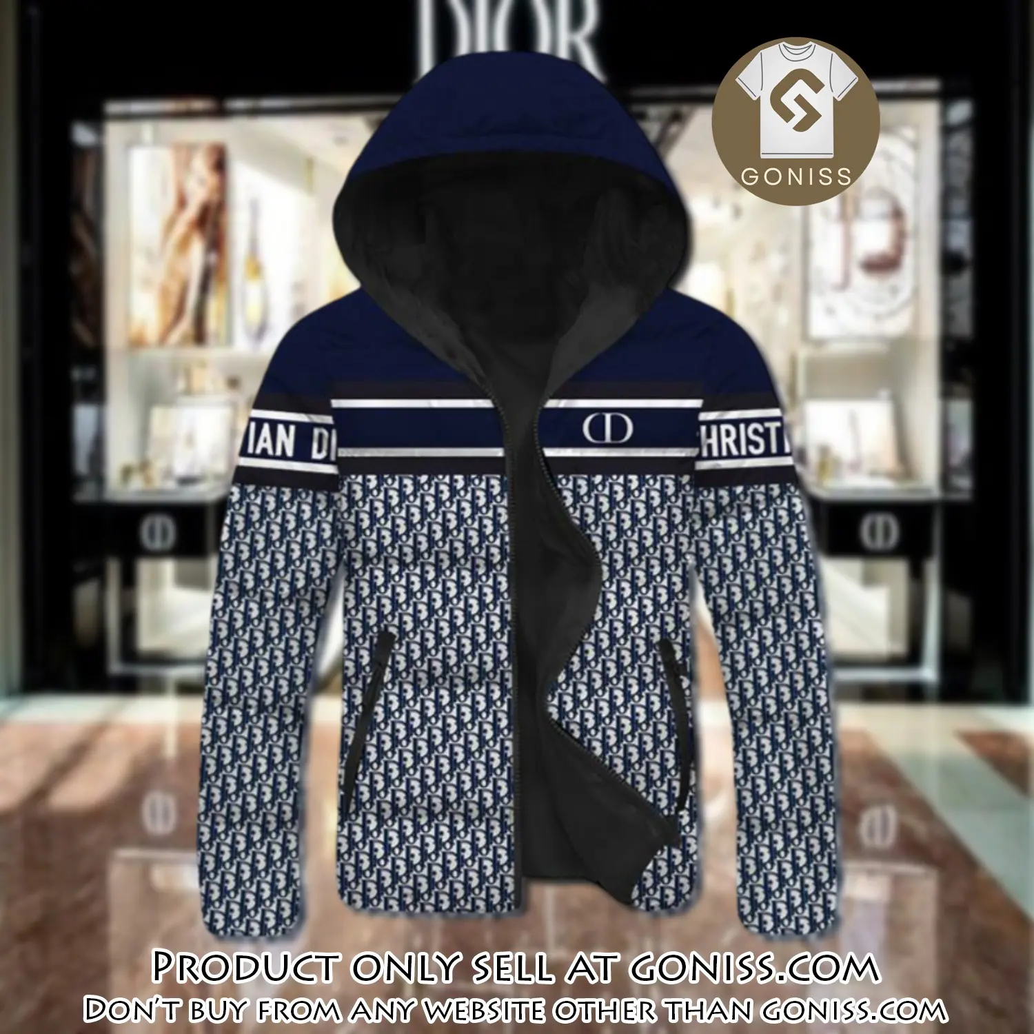 Dior downfilled coat ultralight down jacket outdoor jacket warm outwear dfj1003 gn0816039